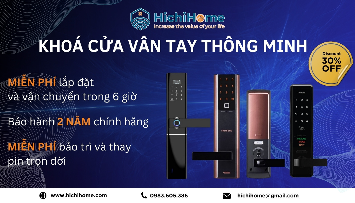 Đại lý Khóa cửa HichiHome 