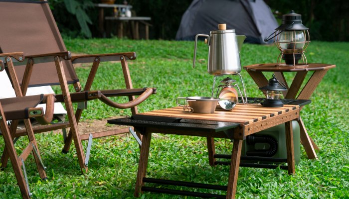 Bàn ghế camping tại Saigon Outdoor có nhiều tính năng tiện lợi